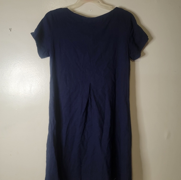 Lucy & Laurel Royal Blue Dress w Pockets - Picture 4 of 5